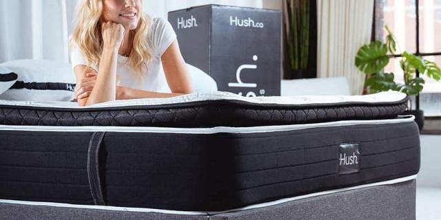 Hush mattress on Mattress Zone Canada